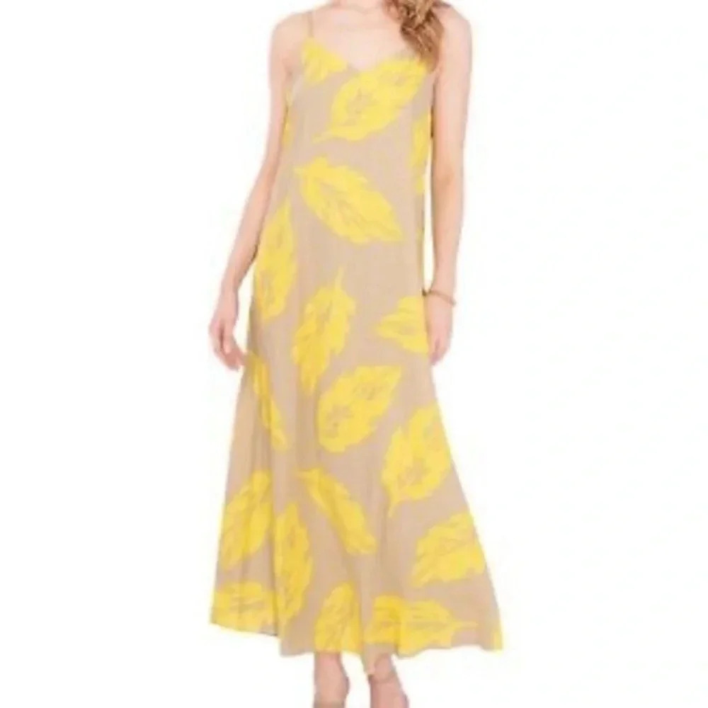 MSK maxi sleeveless dress